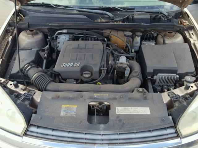 1G1ZT54865F274814 - 2005 CHEVROLET MALIBU LS თაფლისფერი ფოტო 7