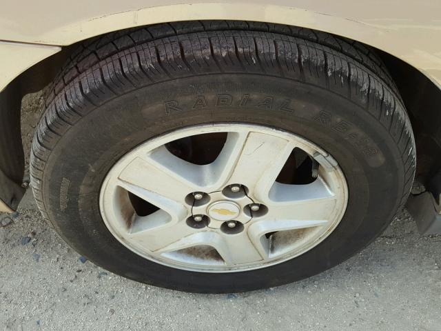 1G1ZT54865F274814 - 2005 CHEVROLET MALIBU LS თაფლისფერი ფოტო 9