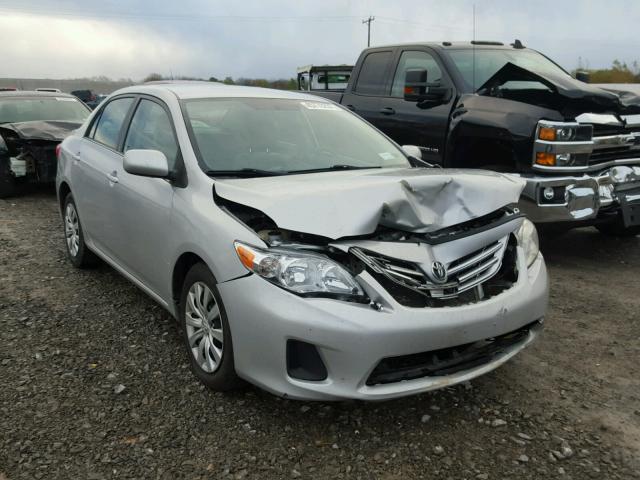 5YFBU4EEXDP084932 - 2013 TOYOTA COROLLA BA SILVER photo 1