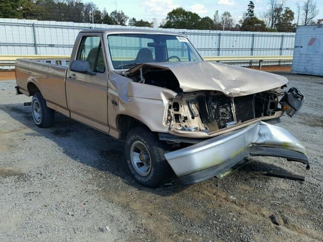 1FTEF15Y2TLB18577 - 1996 FORD F150 TAN photo 1