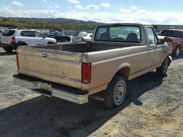 1FTEF15Y2TLB18577 - 1996 FORD F150 TAN photo 4