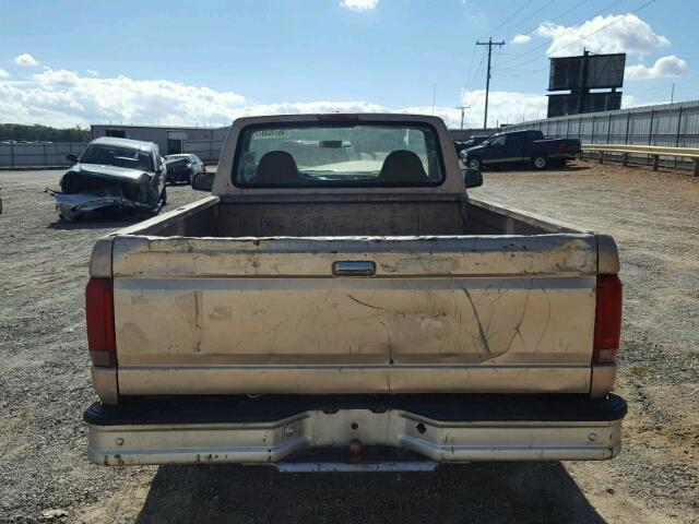 1FTEF15Y2TLB18577 - 1996 FORD F150 TAN photo 6