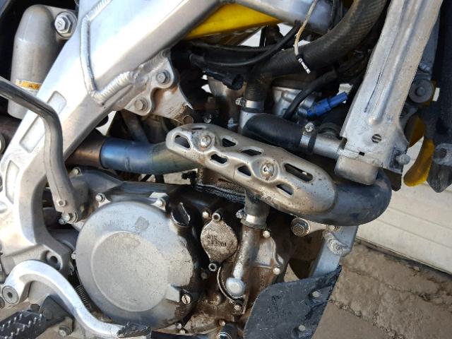 JS1RL41C552100258 - 2005 SUZUKI RM2450 K5 YELLOW photo 7