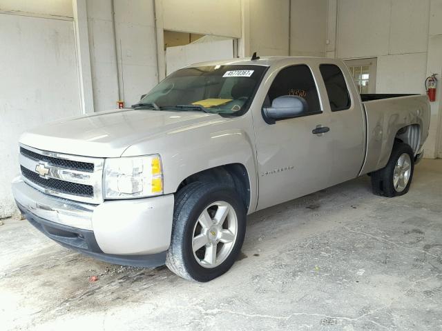 1GCEC19X38Z143647 - 2008 CHEVROLET SILVERADO BEIGE photo 2