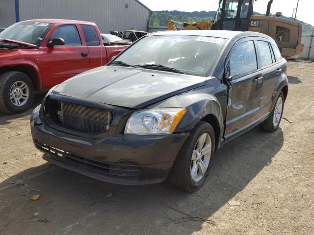 1B3CB4HA7AD663668 - 2010 DODGE CALIBER SX BLACK photo 2