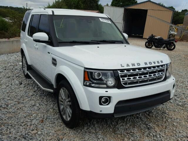 SALAK2V64FA750312 - 2015 LAND ROVER LR4 HSE LU WHITE photo 1