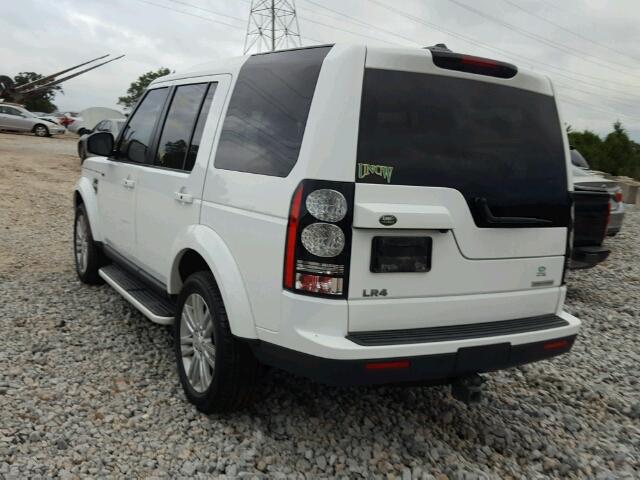 SALAK2V64FA750312 - 2015 LAND ROVER LR4 HSE LU WHITE photo 3