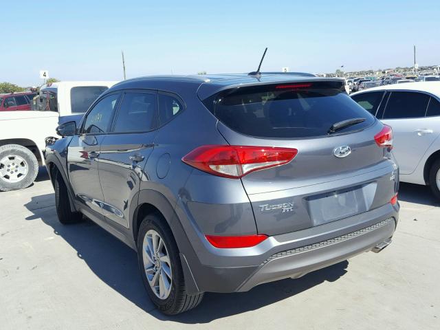 KM8J33A27GU160713 - 2016 HYUNDAI TUCSON LIM BLUE photo 3