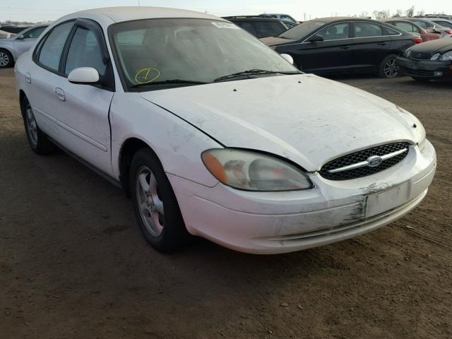 1FAFP55U12A125834 - 2002 FORD TAURUS SES WHITE photo 1