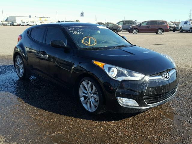 KMHTC6AD4FU242778 - 2015 HYUNDAI VELOSTER B BLACK photo 1