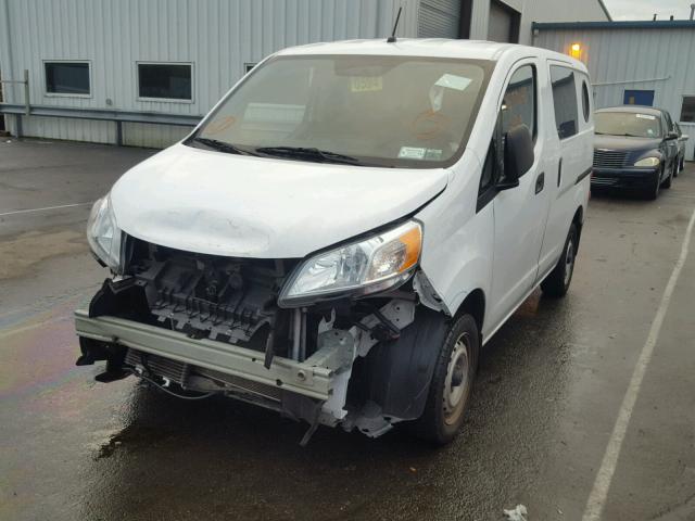 3N6CM0KN8FK729257 - 2015 NISSAN NV200 2.5S WHITE photo 2