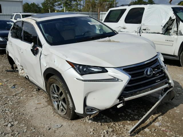 JTJYWRBZ6F2008650 - 2015 LEXUS NX 300H WHITE photo 1