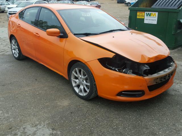 1C3CDFBA4DD213921 - 2013 DODGE DART SXT ORANGE photo 1