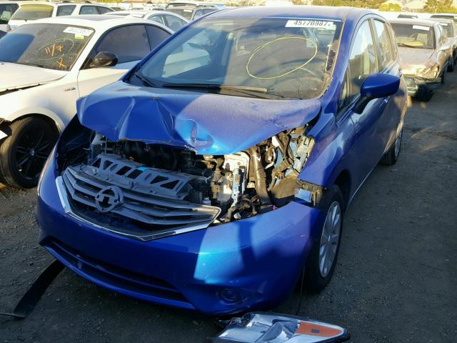 3N1CE2CP6FL422260 - 2015 NISSAN VERSA NOTE BLUE photo 2