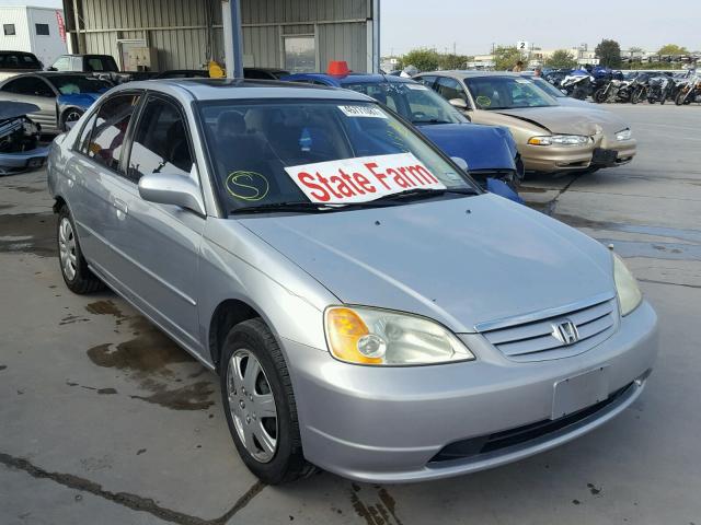 2HGES26863H538552 - 2003 HONDA CIVIC SILVER photo 1