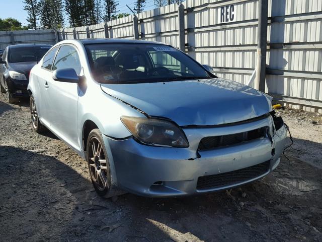 JTKDE177970189018 - 2007 TOYOTA SCION TC BLUE photo 1