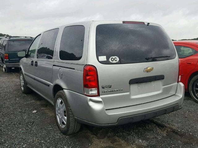 1GNDV231X7D156883 - 2007 CHEVROLET UPLANDER L 银色 照片 3
