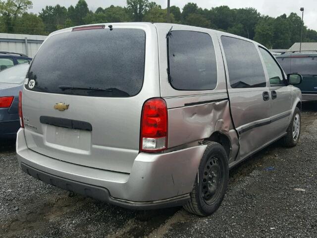 1GNDV231X7D156883 - 2007 CHEVROLET UPLANDER L 银色 照片 4