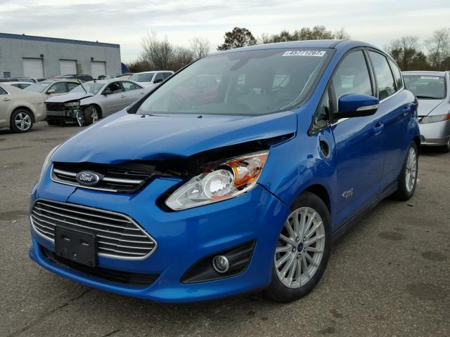 1FADP5CU3DL548979 - 2013 FORD C-MAX PREM BLUE photo 2