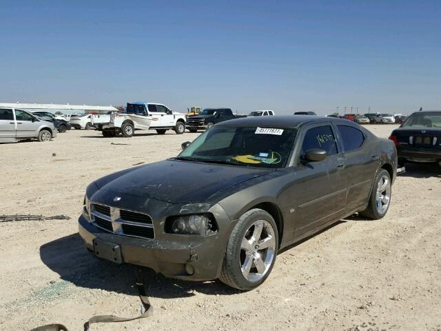 2B3CA3CV1AH226498 - 2010 DODGE CHARGER SX GRAY photo 2