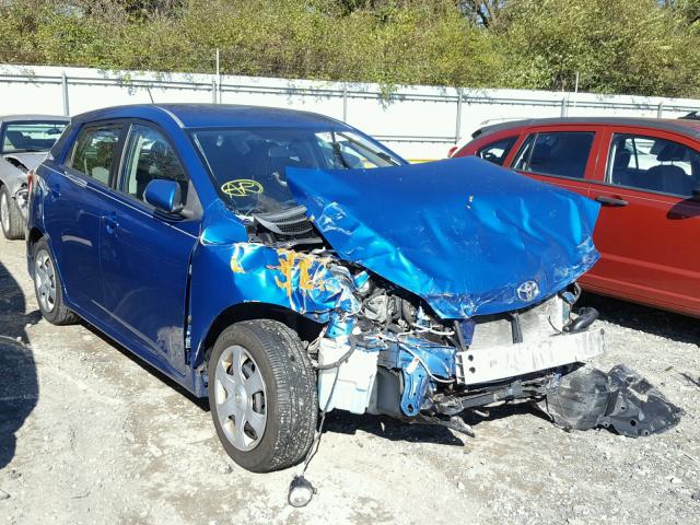 2T1KU4EE1AC343108 - 2010 TOYOTA COROLLA MA BLUE photo 1