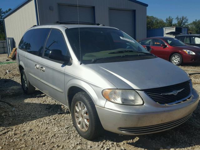 2C4GP74L73R152584 - 2003 CHRYSLER TOWN & COU SILVER photo 1