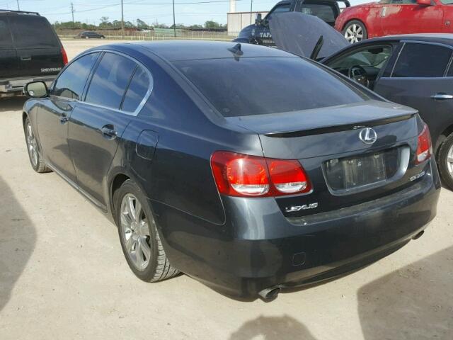 JTHBE96S580031391 - 2008 LEXUS GS 350 GRAY photo 3