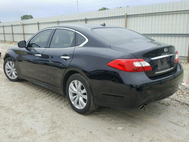 JN1BY1AP2BM324441 - 2011 INFINITI M37 BLACK photo 3