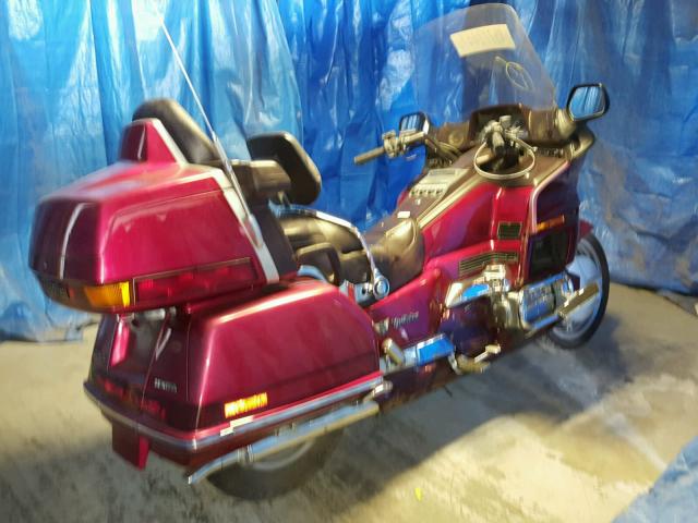 1HFSC2271RA600030 - 1994 HONDA GL1500 I MAROON photo 4