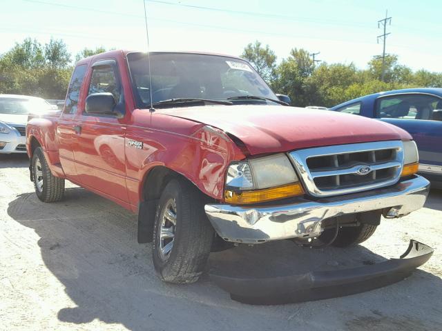 1FTYR14V2YTA36738 - 2000 FORD RANGER SUP RED photo 1