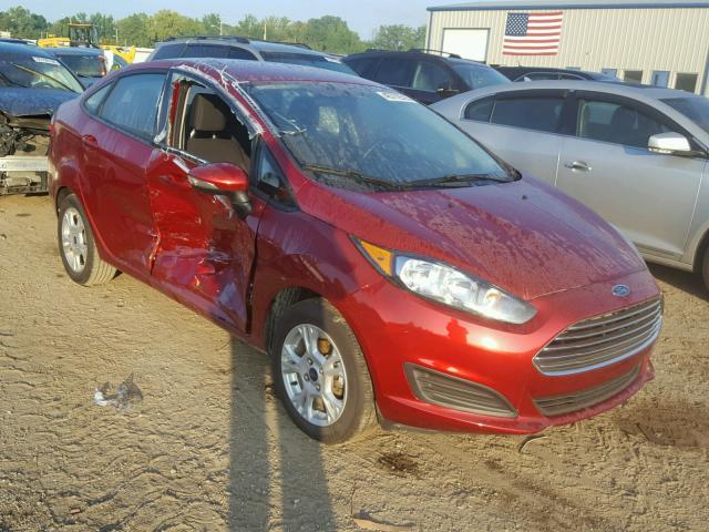 3FADP4BJ0GM156529 - 2016 FORD FIESTA SE RED photo 1
