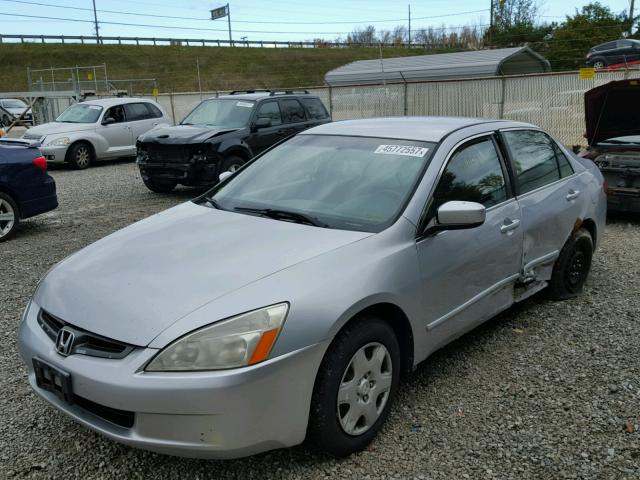 1HGCM56465A119358 - 2005 HONDA ACCORD LX SILVER photo 2