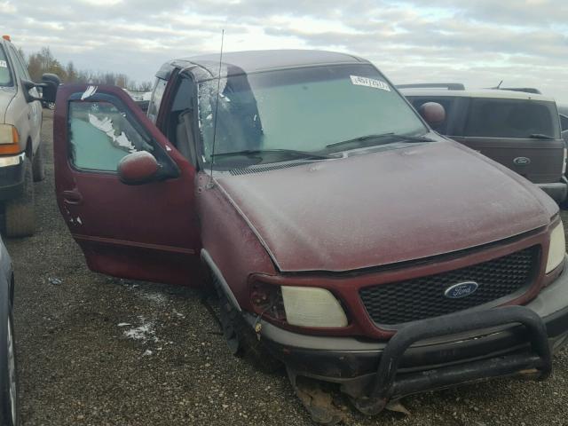 1FTRX18L53NA68955 - 2003 FORD F150 BURGUNDY photo 1