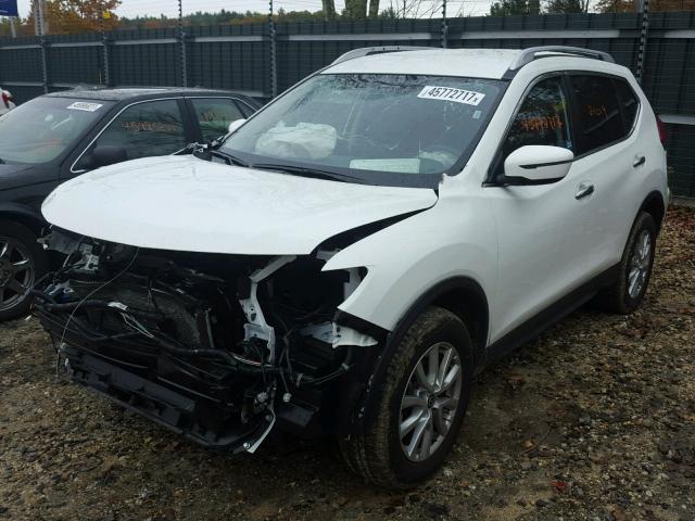 KNMAT2MV0HP545504 - 2017 NISSAN ROGUE S WHITE photo 2