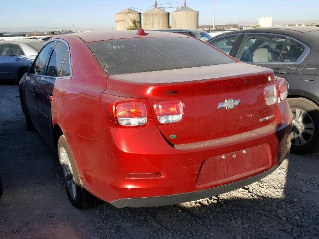 1G11C5SL3EF244058 - 2014 CHEVROLET MALIBU 1LT RED photo 3