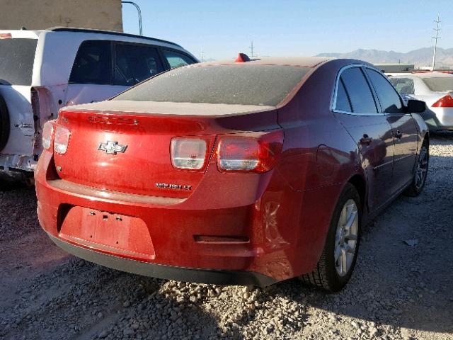 1G11C5SL3EF244058 - 2014 CHEVROLET MALIBU 1LT RED photo 4