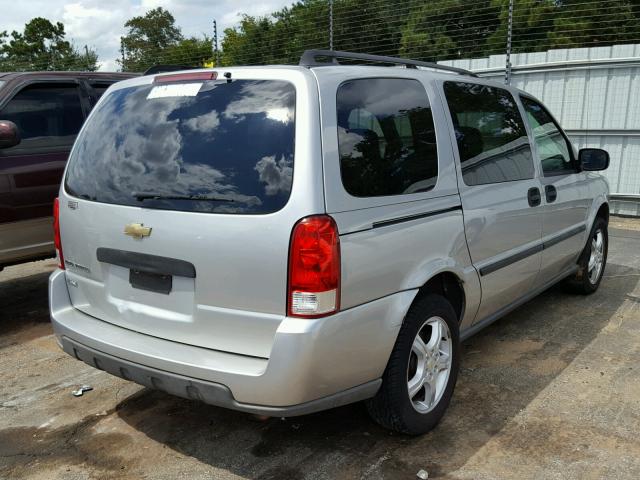 1GNDV23W47D168894 - 2007 CHEVROLET UPLANDER L SILVER photo 4