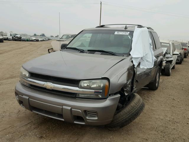 1GNDT13S662331262 - 2006 CHEVROLET TRAILBLAZE GRAY photo 2