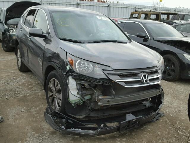 2HKRM4H55EH124875 - 2014 HONDA CR-V EX CHARCOAL photo 1