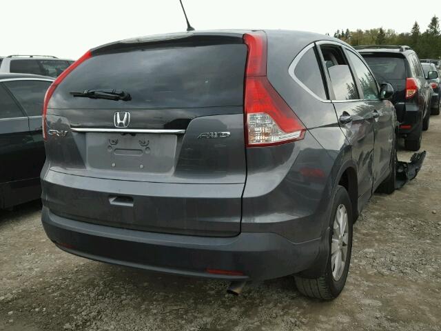 2HKRM4H55EH124875 - 2014 HONDA CR-V EX CHARCOAL photo 4