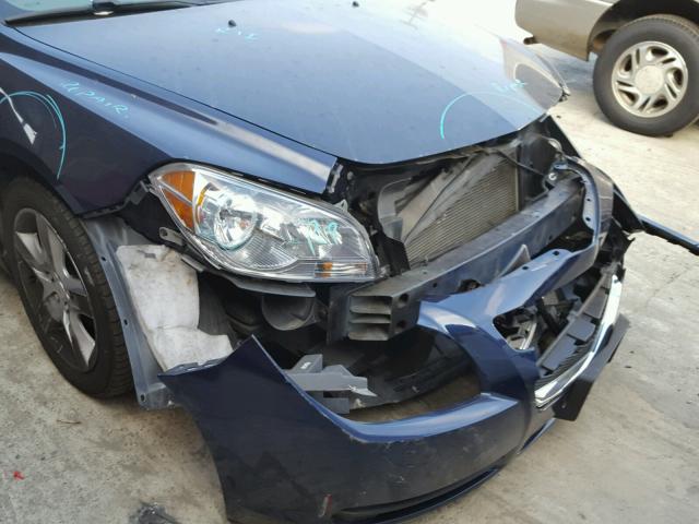 1G1ZB5E18BF205199 - 2011 CHEVROLET MALIBU LS ლურჯი ფოტო 9