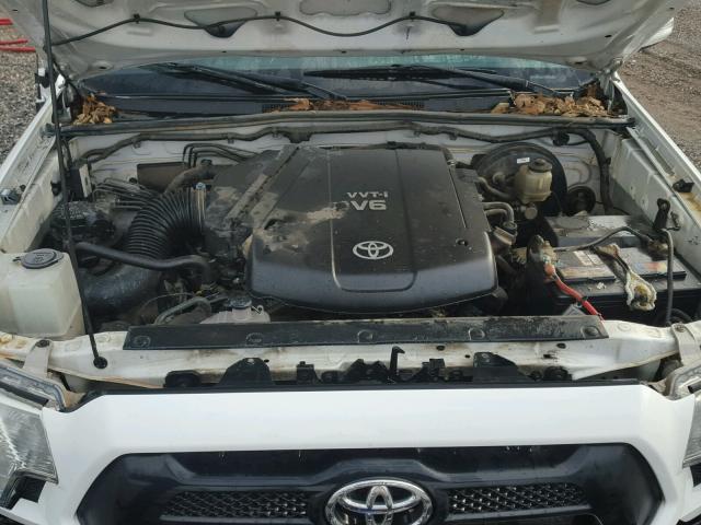 5TFLU4EN6CX031584 - 2012 TOYOTA TACOMA DOU WHITE photo 7