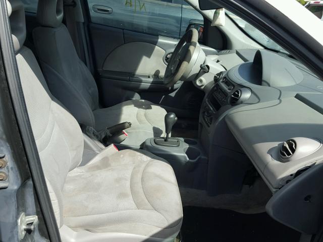 1G8AJ52F83Z139478 - 2003 SATURN ION LEVEL ვერცხლისფერი ფოტო 5