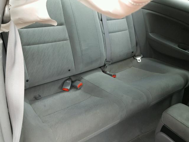 2HGFG12637H570255 - 2007 HONDA CIVIC LX BLACK photo 6