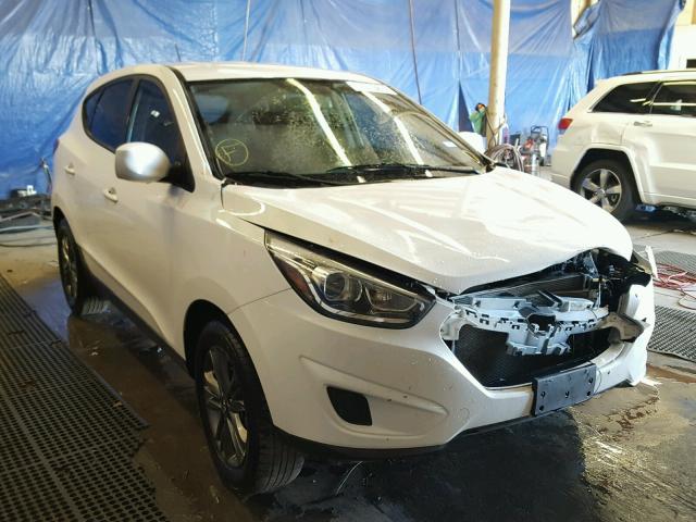 KM8JT3AFXFU008345 - 2015 HYUNDAI TUCSON GLS WHITE photo 1