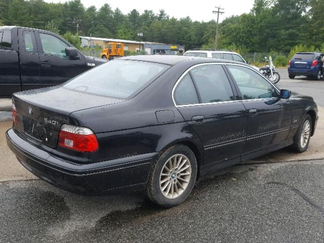 WBADN63443GS57448 - 2003 BMW 540 I AUTO BLACK photo 4