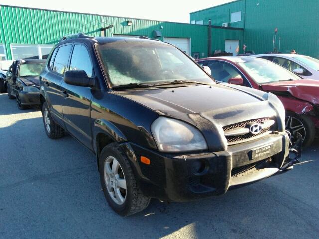 KM8JM12B97U670500 - 2007 HYUNDAI TUCSON GLS BLACK photo 1