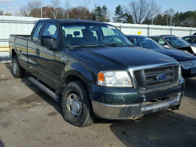 1FTVX14504NB99640 - 2004 FORD F150 GREEN photo 1