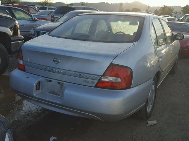 1N4DL01A21C129332 - 2001 NISSAN ALTIMA GXE SILVER photo 4