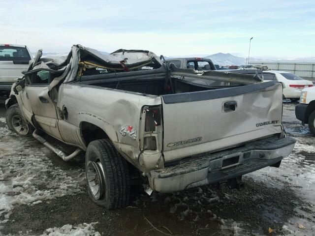 1GCHK23294F263029 - 2004 CHEVROLET SILVERADO GOLD photo 3